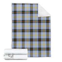 Scottish Bell Clan Tartan Blanket Tartan Plaid Sherpa Blanket Scottish Plaid Tartan Plaid - ScotsTee - scotstee.com