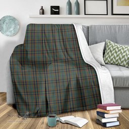 Scottish Antrim County Ireland Clan Tartan Blanket Tartan Plaid Sherpa Blanket Scottish Plaid Tartan Plaid - ScotsTee - scotstee.com