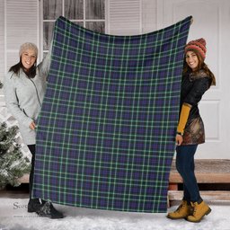Scottish Allardice Clan Tartan Blanket Tartan Plaid Sherpa Blanket Scottish Plaid Tartan Plaid - ScotsTee - scotstee.com