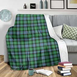 Scottish Arbuthnot Ancient Clan Tartan Blanket Tartan Plaid Sherpa Blanket Scottish Plaid Tartan Plaid - ScotsTee - scotstee.com