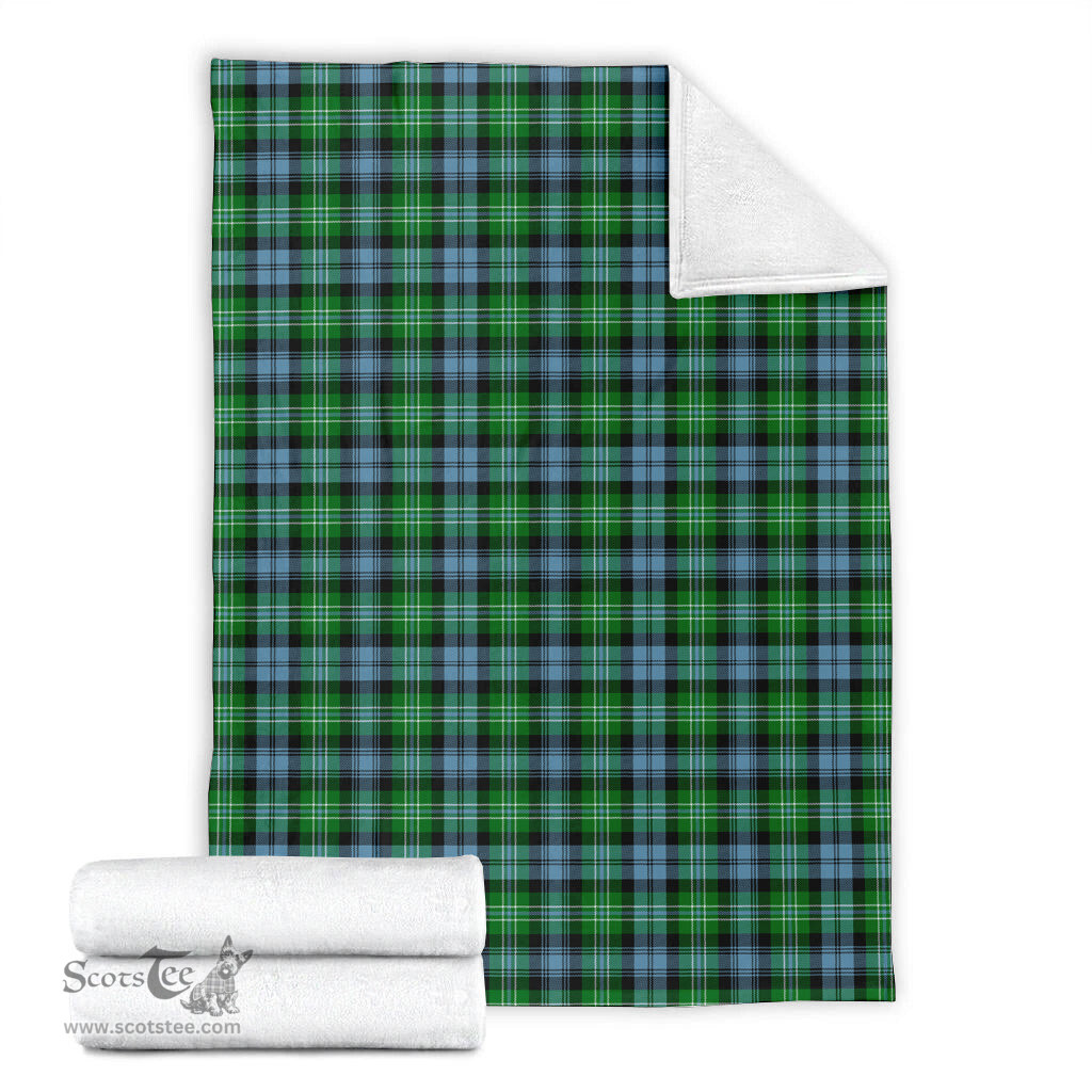 Scottish Arbuthnot Ancient Clan Tartan Blanket Tartan Plaid Sherpa Blanket Scottish Plaid Tartan Plaid - ScotsTee - scotstee.com