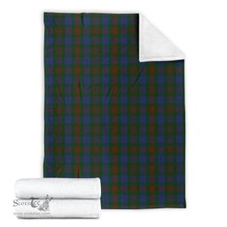 Scottish Buchanan Hunting Clan Tartan Blanket Tartan Plaid Sherpa Blanket Scottish Plaid Tartan Plaid - ScotsTee - scotstee.com
