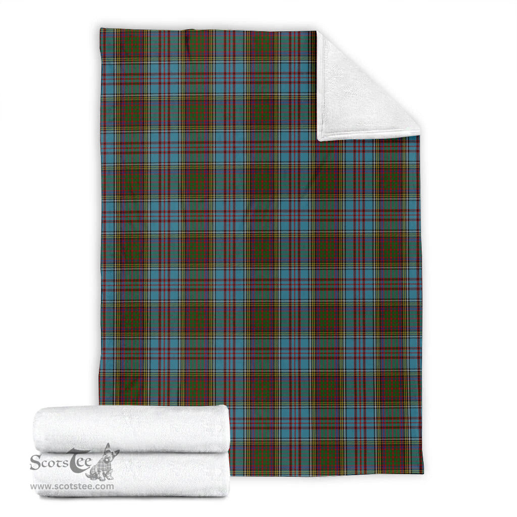 Scottish Anderson Clan Tartan Blanket Tartan Plaid Sherpa Blanket Scottish Plaid Tartan Plaid - ScotsTee - scotstee.com