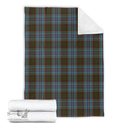 Scottish Anderson Clan Tartan Blanket Tartan Plaid Sherpa Blanket Scottish Plaid Tartan Plaid - ScotsTee - scotstee.com