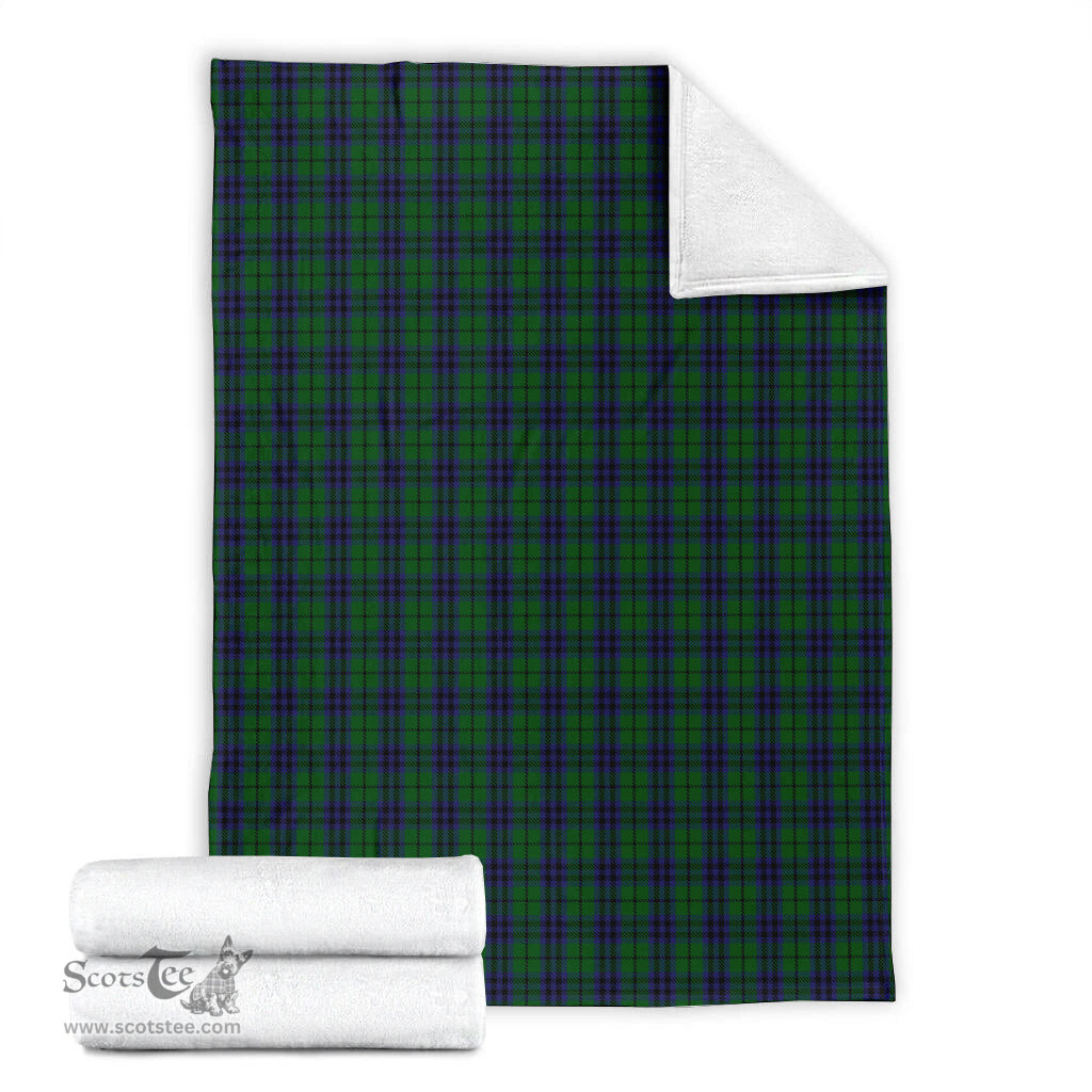 Scottish Austin Clan Tartan Blanket Tartan Plaid Sherpa Blanket Scottish Plaid Tartan Plaid - ScotsTee - scotstee.com