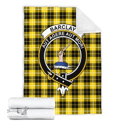 Scottish Barclay Dress Modern Clan Tartan Blanket with Family Crest Tartan Plaid Sherpa Blanket Scottish Plaid Tartan Plaid - ScotsTee - scotstee.com