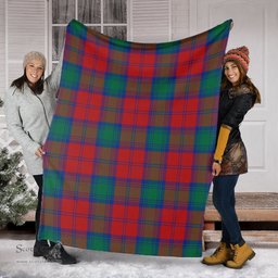 Scottish Byres (Byses) Clan Tartan Blanket Tartan Plaid Sherpa Blanket Scottish Plaid Tartan Plaid - ScotsTee - scotstee.com