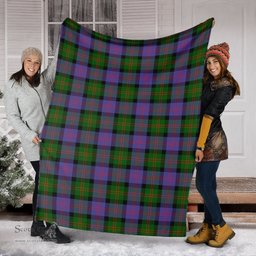 Scottish Blair Modern Clan Tartan Blanket Tartan Plaid Sherpa Blanket Scottish Plaid Tartan Plaid - ScotsTee - scotstee.com
