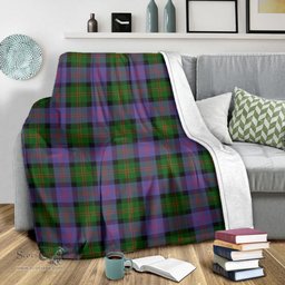 Scottish Blair Modern Clan Tartan Blanket Tartan Plaid Sherpa Blanket Scottish Plaid Tartan Plaid - ScotsTee - scotstee.com