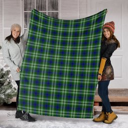Scottish Blackadder Clan Tartan Blanket Tartan Plaid Sherpa Blanket Scottish Plaid Tartan Plaid - ScotsTee - scotstee.com