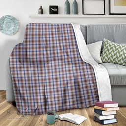 Scottish Boswell Clan Tartan Blanket Tartan Plaid Sherpa Blanket Scottish Plaid Tartan Plaid - ScotsTee - scotstee.com