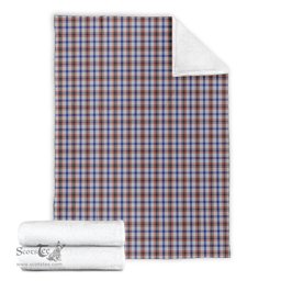 Scottish Boswell Clan Tartan Blanket Tartan Plaid Sherpa Blanket Scottish Plaid Tartan Plaid - ScotsTee - scotstee.com