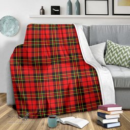 Scottish Brodie Modern Clan Tartan Blanket Tartan Plaid Sherpa Blanket Scottish Plaid Tartan Plaid - ScotsTee - scotstee.com