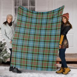 Scottish Cathcart Clan Tartan Blanket Tartan Plaid Sherpa Blanket Scottish Plaid Tartan Plaid - ScotsTee - scotstee.com