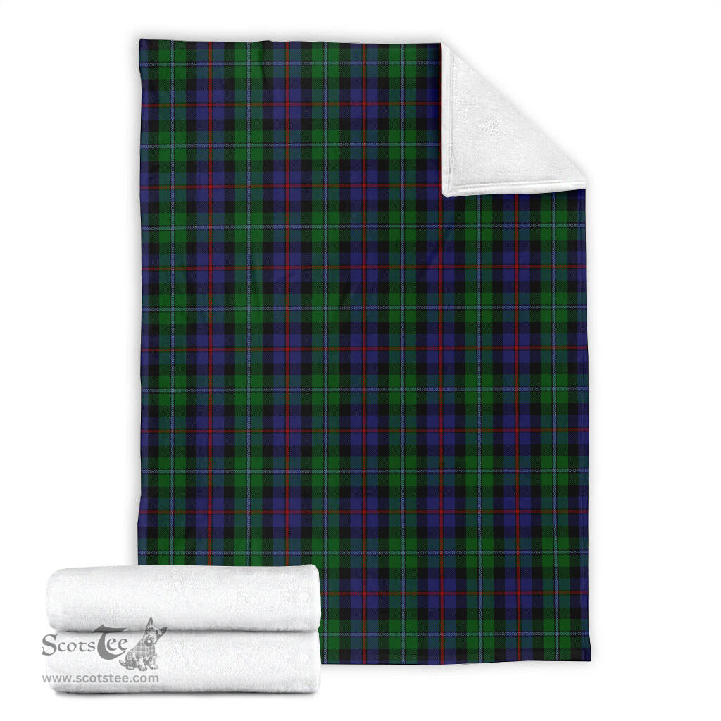 Scottish Campbell of Cawdor Clan Tartan Blanket Tartan Plaid Sherpa Blanket Scottish Plaid Tartan Plaid - ScotsTee - scotstee.com