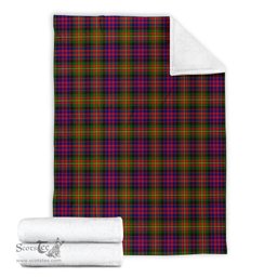Scottish Carnegie Modern Clan Tartan Blanket Tartan Plaid Sherpa Blanket Scottish Plaid Tartan Plaid - ScotsTee - scotstee.com