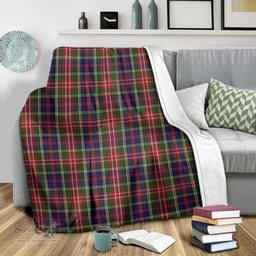 Scottish Christie Clan Tartan Blanket Tartan Plaid Sherpa Blanket Scottish Plaid Tartan Plaid - ScotsTee - scotstee.com