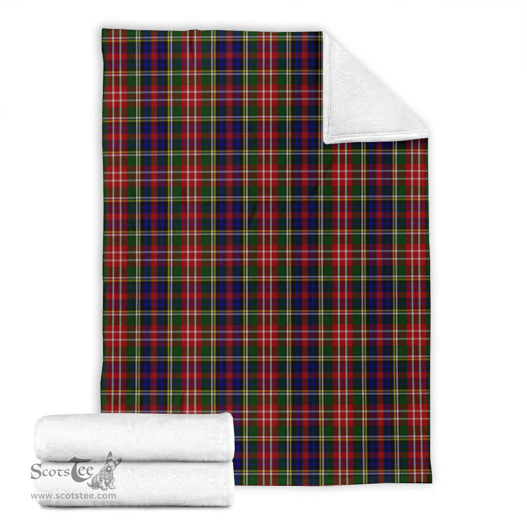 Scottish Christie Clan Tartan Blanket Tartan Plaid Sherpa Blanket Scottish Plaid Tartan Plaid - ScotsTee - scotstee.com