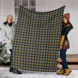 Scottish Campbell Argyll Weathered Clan Tartan Blanket Tartan Plaid Sherpa Blanket Scottish Plaid Tartan Plaid - ScotsTee - scotstee.com