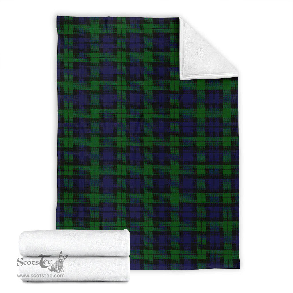 Scottish Black Watch Clan Tartan Blanket Tartan Plaid Sherpa Blanket Scottish Plaid Tartan Plaid - ScotsTee - scotstee.com