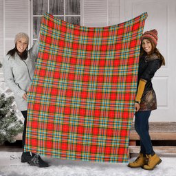 Scottish Chattan Clan Tartan Blanket Tartan Plaid Sherpa Blanket Scottish Plaid Tartan Plaid - ScotsTee - scotstee.com