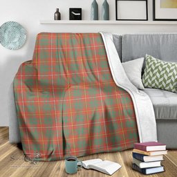 Scottish Bruce Ancient Clan Tartan Blanket Tartan Plaid Sherpa Blanket Scottish Plaid Tartan Plaid - ScotsTee - scotstee.com