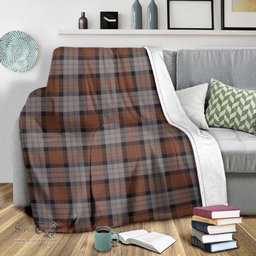 Scottish Cameron of Erracht Weathered Clan Tartan Blanket Tartan Plaid Sherpa Blanket Scottish Plaid Tartan Plaid - ScotsTee - scotstee.com