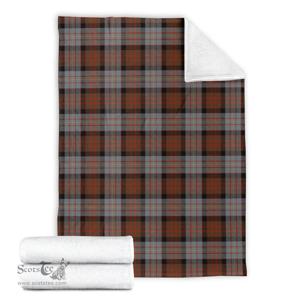 Scottish Cameron of Erracht Weathered Clan Tartan Blanket Tartan Plaid Sherpa Blanket Scottish Plaid Tartan Plaid - ScotsTee - scotstee.com