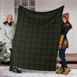 Scottish Carlow County Ireland Clan Tartan Blanket Tartan Plaid Sherpa Blanket Scottish Plaid Tartan Plaid - ScotsTee - scotstee.com
