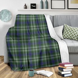 Scottish Blyth Clan Tartan Blanket Tartan Plaid Sherpa Blanket Scottish Plaid Tartan Plaid - ScotsTee - scotstee.com