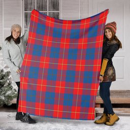 Scottish Blane Clan Tartan Blanket Tartan Plaid Sherpa Blanket Scottish Plaid Tartan Plaid - ScotsTee - scotstee.com