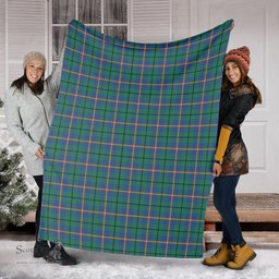 Scottish Carmichael Ancient Clan Tartan Blanket Tartan Plaid Sherpa Blanket Scottish Plaid Tartan Plaid - ScotsTee - scotstee.com