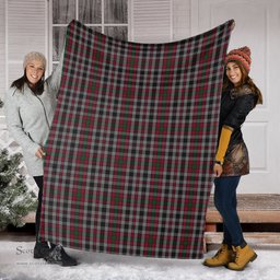 Scottish Borthwick Clan Tartan Blanket Tartan Plaid Sherpa Blanket Scottish Plaid Tartan Plaid - ScotsTee - scotstee.com