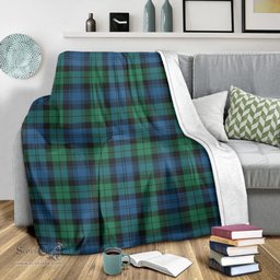 Scottish Black Watch Ancient Clan Tartan Blanket Tartan Plaid Sherpa Blanket Scottish Plaid Tartan Plaid - ScotsTee - scotstee.com