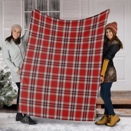 Scottish Drummond of Perth Dress Clan Tartan Blanket Tartan Plaid Sherpa Blanket Scottish Plaid Tartan Plaid - ScotsTee - scotstee.com
