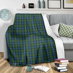 Scottish Ferguson of Atholl Clan Tartan Blanket Tartan Plaid Sherpa Blanket Scottish Plaid Tartan Plaid - ScotsTee - scotstee.com