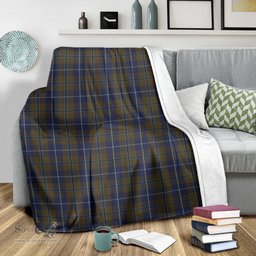 Scottish Douglas Brown Clan Tartan Blanket Tartan Plaid Sherpa Blanket Scottish Plaid Tartan Plaid - ScotsTee - scotstee.com