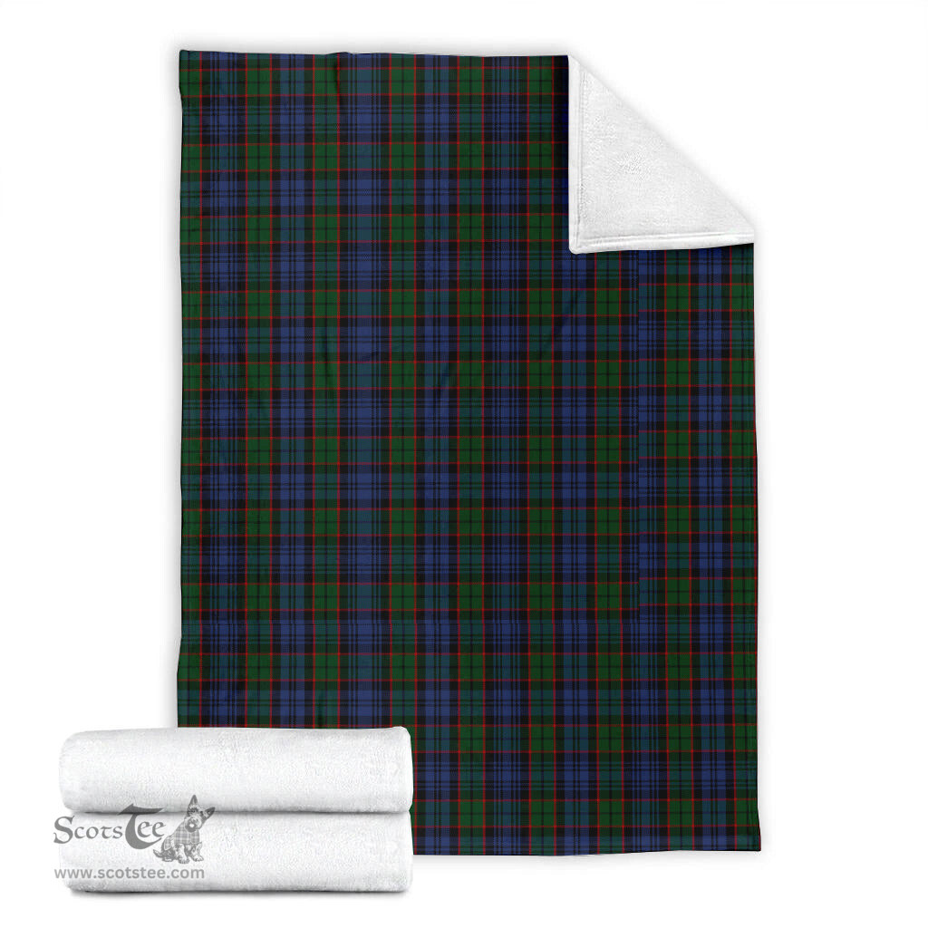 Scottish Fletcher Clan Tartan Blanket Tartan Plaid Sherpa Blanket Scottish Plaid Tartan Plaid - ScotsTee - scotstee.com
