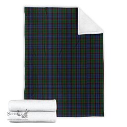Scottish Fletcher Clan Tartan Blanket Tartan Plaid Sherpa Blanket Scottish Plaid Tartan Plaid - ScotsTee - scotstee.com