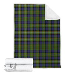 Scottish Ferguson Modern Clan Tartan Blanket Tartan Plaid Sherpa Blanket Scottish Plaid Tartan Plaid - ScotsTee - scotstee.com