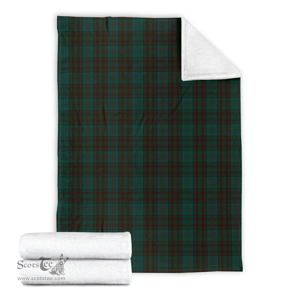 Scottish Dublin County Ireland Clan Tartan Blanket Tartan Plaid Sherpa Blanket Scottish Plaid Tartan Plaid - ScotsTee - scotstee.com