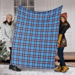 Scottish Elliot Ancient Clan Tartan Blanket Tartan Plaid Sherpa Blanket Scottish Plaid Tartan Plaid - ScotsTee - scotstee.com