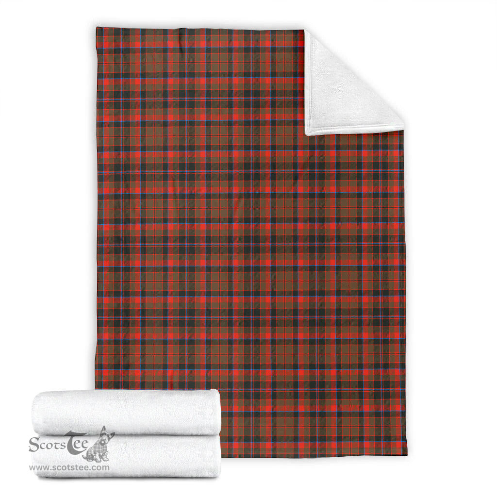 Scottish Cumming Hunting Weathered Clan Tartan Blanket Tartan Plaid Sherpa Blanket Scottish Plaid Tartan Plaid - ScotsTee - scotstee.com