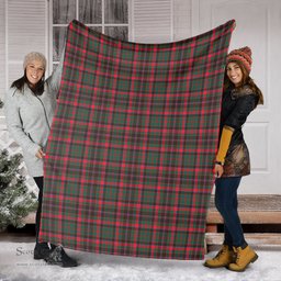Scottish Cumming Hunting Modern Clan Tartan Blanket Tartan Plaid Sherpa Blanket Scottish Plaid Tartan Plaid - ScotsTee - scotstee.com