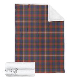 Scottish Fraser Hunting Modern Clan Tartan Blanket Tartan Plaid Sherpa Blanket Scottish Plaid Tartan Plaid - ScotsTee - scotstee.com