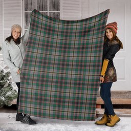 Scottish Craig Ancient Clan Tartan Blanket Tartan Plaid Sherpa Blanket Scottish Plaid Tartan Plaid - ScotsTee - scotstee.com
