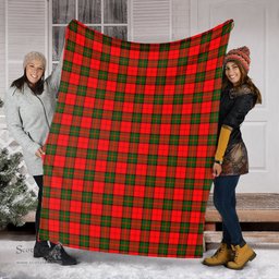 Scottish Dunbar Modern Clan Tartan Blanket Tartan Plaid Sherpa Blanket Scottish Plaid Tartan Plaid - ScotsTee - scotstee.com