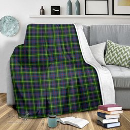 Scottish Farquharson Modern Clan Tartan Blanket Tartan Plaid Sherpa Blanket Scottish Plaid Tartan Plaid - ScotsTee - scotstee.com