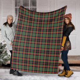Scottish Cumming Hunting Ancient Clan Tartan Blanket Tartan Plaid Sherpa Blanket Scottish Plaid Tartan Plaid - ScotsTee - scotstee.com