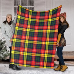 Scottish Dewar Clan Tartan Blanket Tartan Plaid Sherpa Blanket Scottish Plaid Tartan Plaid - ScotsTee - scotstee.com